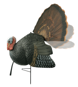 Primos Hunting Killer B Turkey Decoy includes a mobile series ground breaker decoy stake